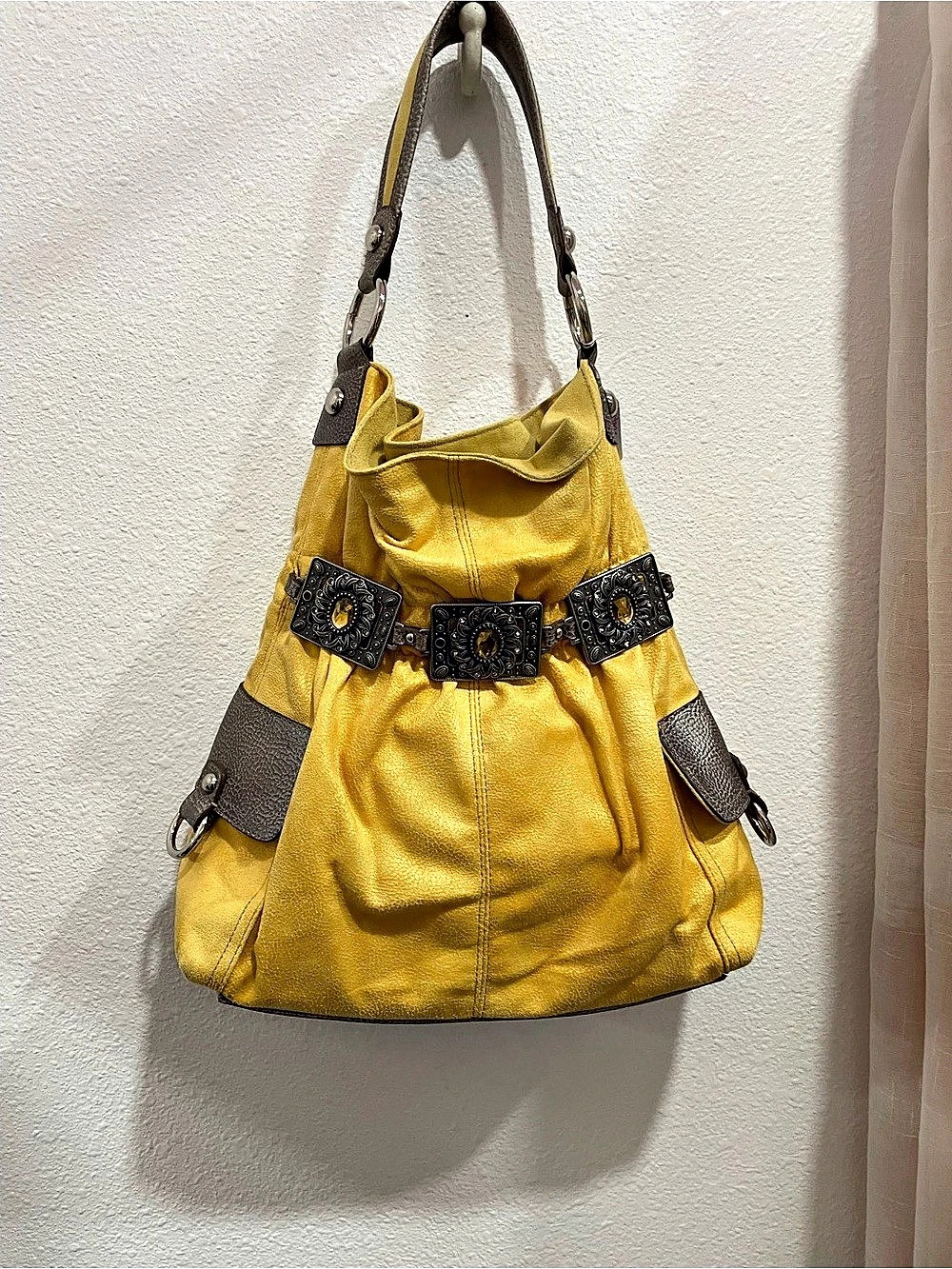 Kathy Van Zeeland Kathy Yellow Shoulder Bag
